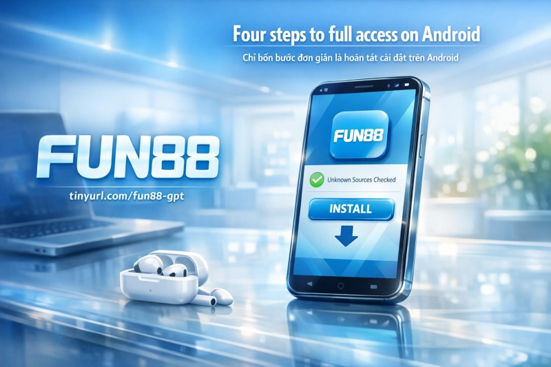 hướng dẫn cài đặt Fun88 Android APK từng bước nhanh chóng